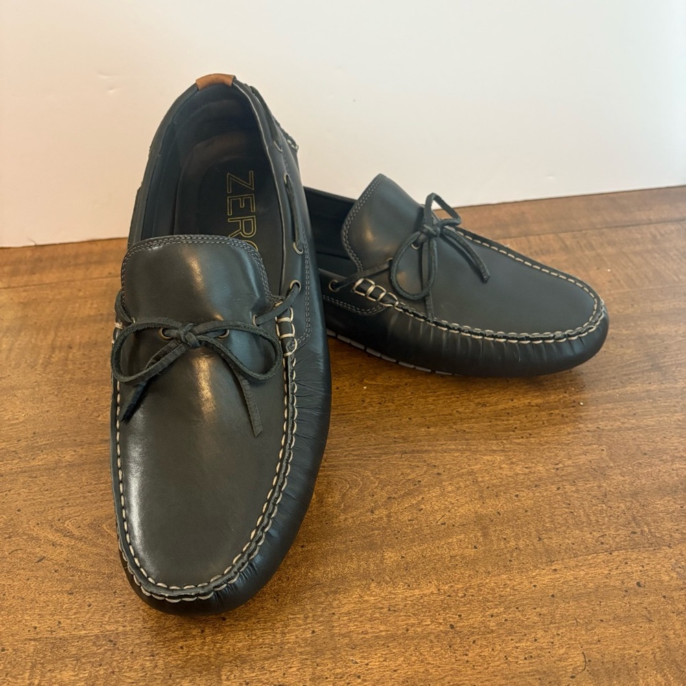 Cole Haan Men's Zerogrand Camp Moc Driver Size 11 black cl